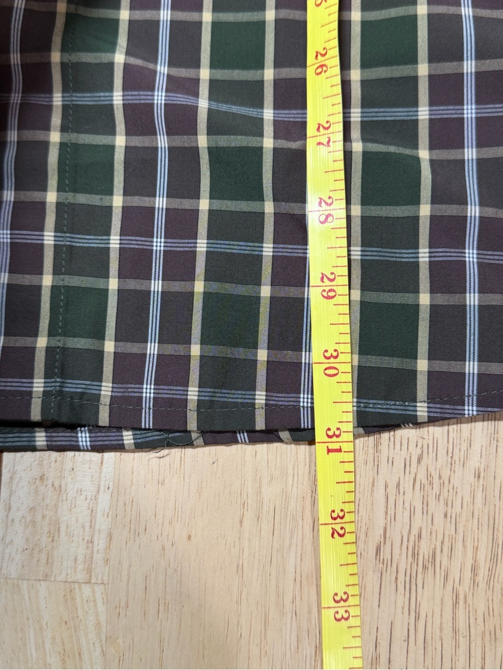 DIXXON Flannel Scotch Bamboo Blend Button Down Green Plaid Shirt Anchorman M - Picture 14 of 14